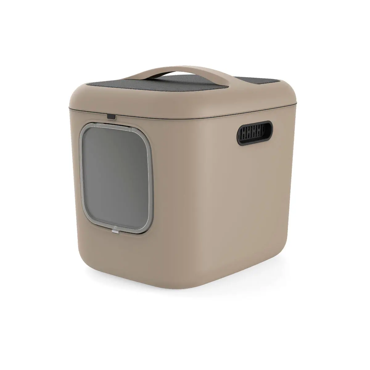 Cat Litter Box Rotho My Pet Biala Xl Brown Recycled Plastic 1