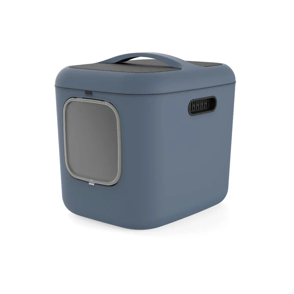 Cat Litter Box Rotho My Pet Biala Xl Blue Recycled Plastic 1