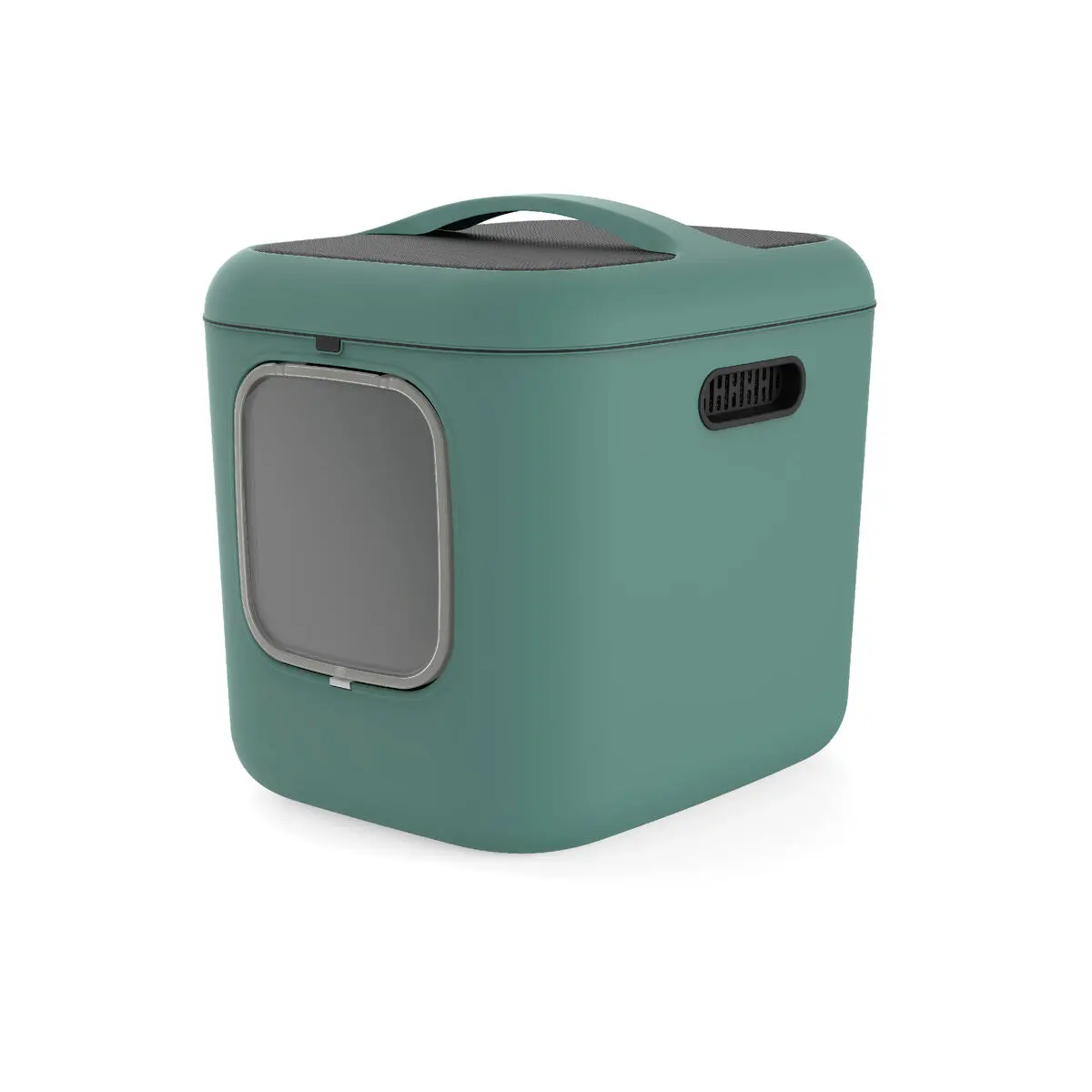 Cat Litter Box Rotho My Pet Biala Xl Green Recycled Plastic 1