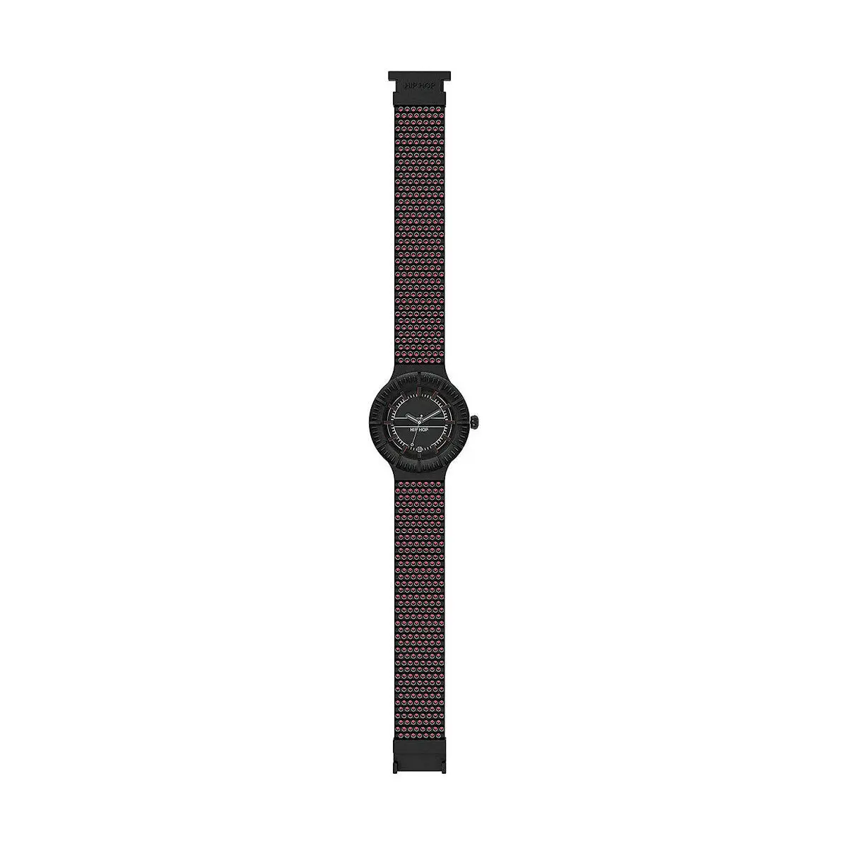 Men's Watch Hip Hop Spring Summer Black 1