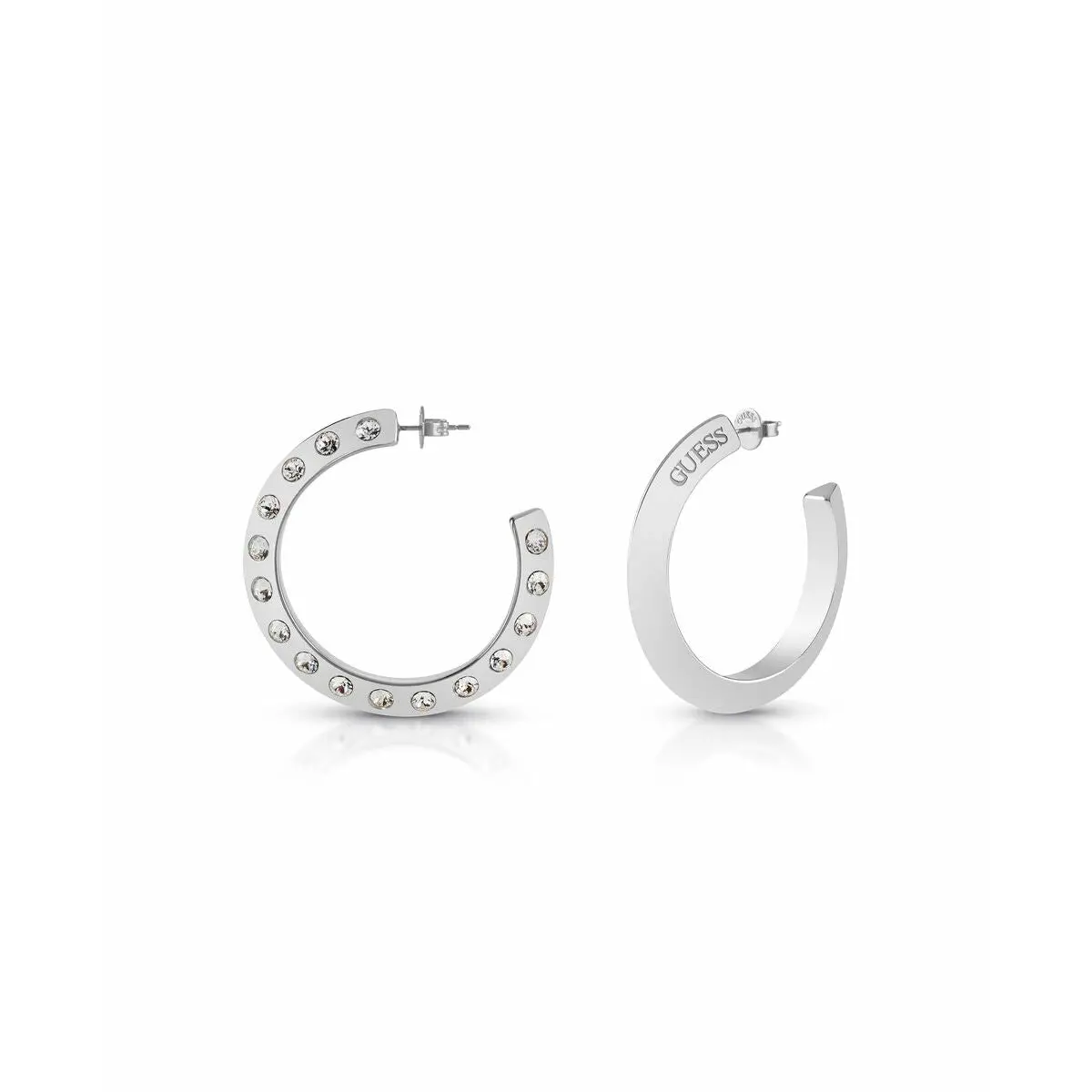 Ladies' Earrings Guess Jube01489jwrht-U Steel 1