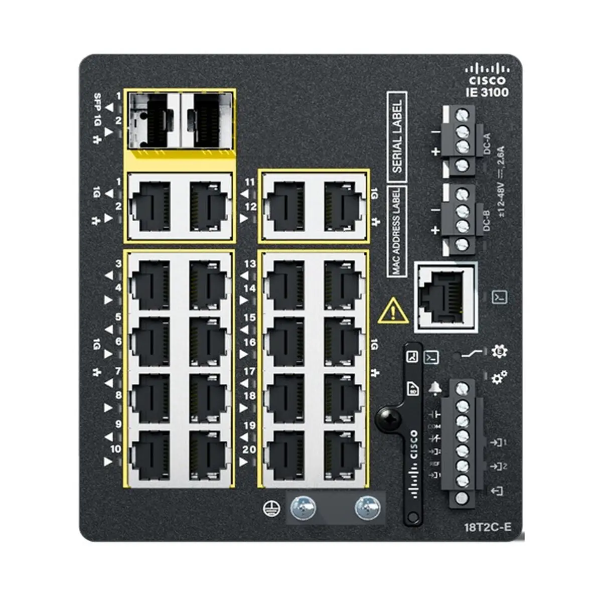 Switch Cisco Ie-3100-18T2c-E 1