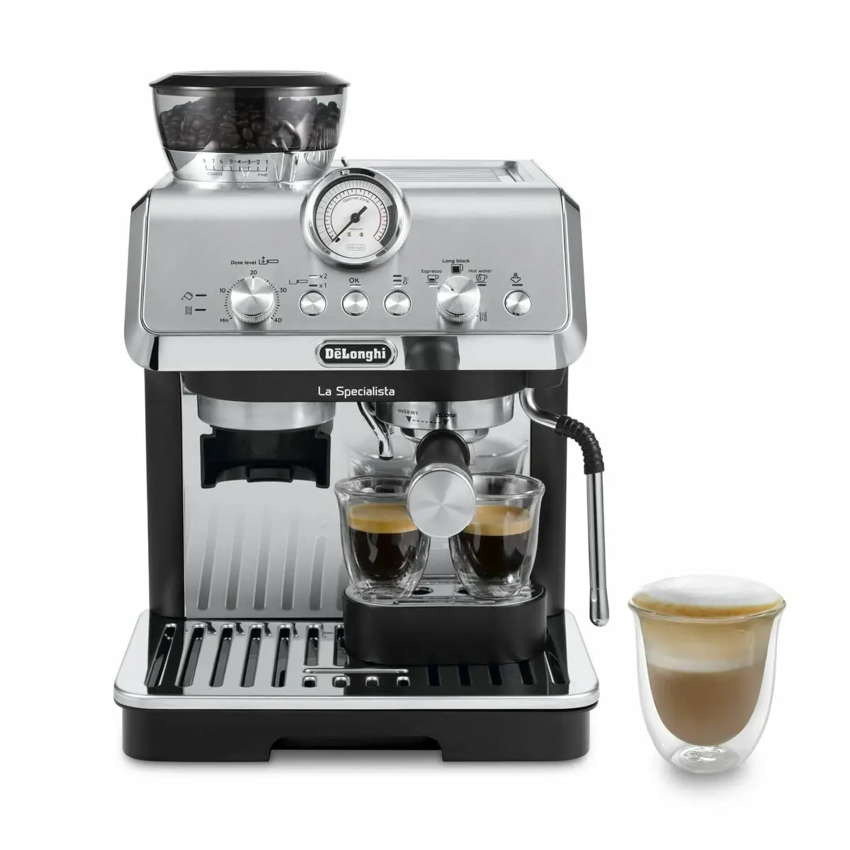 Express Manual Coffee Machine Delonghi Ec9155.Mb Black Steel 2,5 L 1