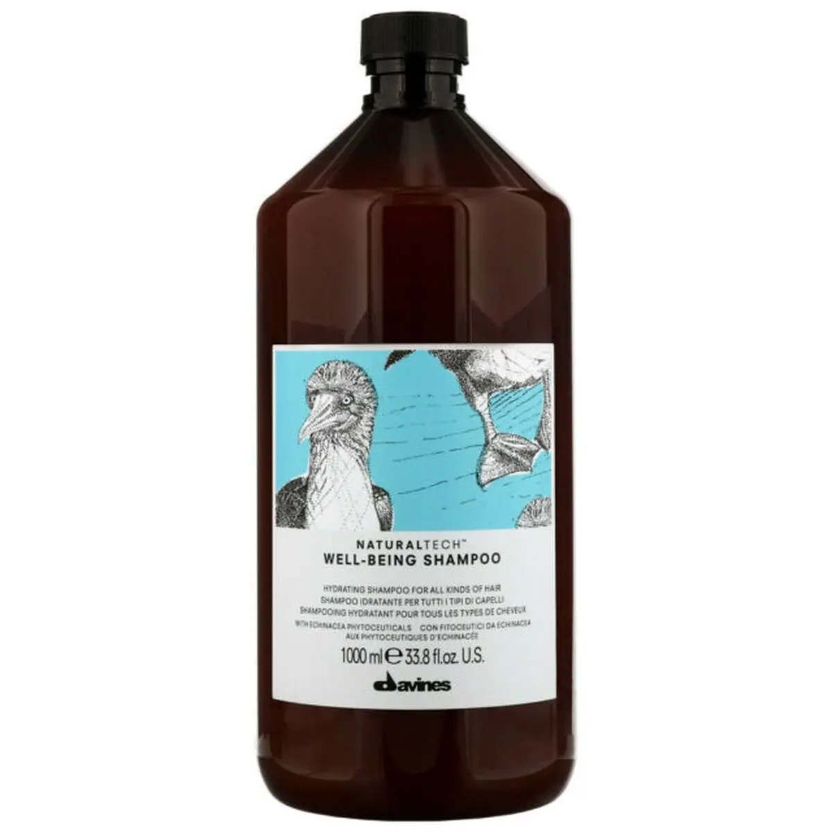 Moisturizing Shampoo Davines Well-Being 1 L 2