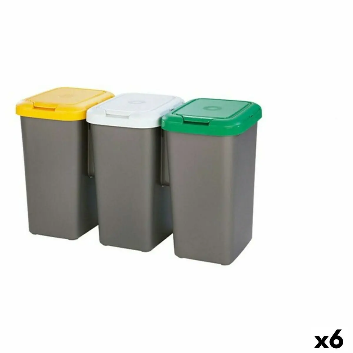 Recycling Waste Bin Tontarelli 8105744A28e (6 Units) 1