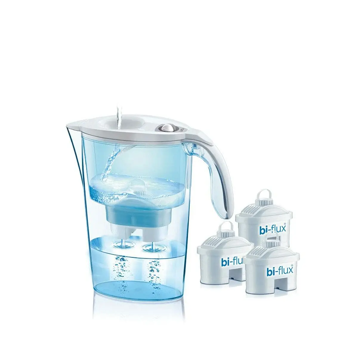 Filter Jug Laica Bi-Flux J9047ws Pack Filter X 3 Transparent Polypropylene (2,3 L) 1