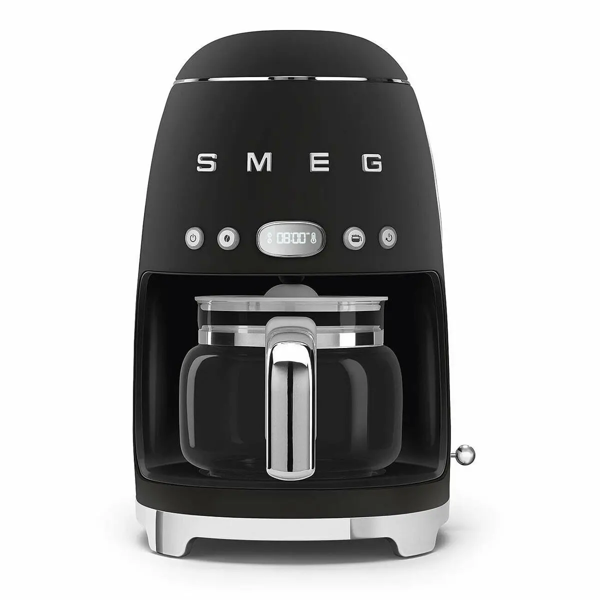 Drip Coffee Machine Smeg Dcf02blmeu 1050 W Matte Back 1