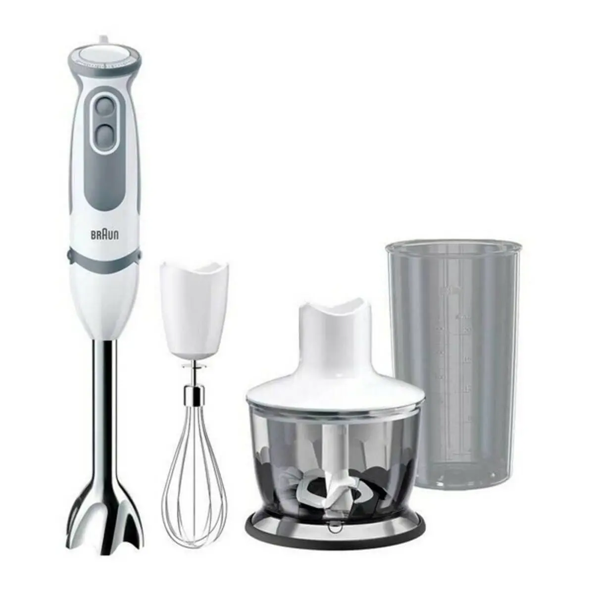 Hand-Held Blender Braun Minipimer 5 Vario Mq 5235 1000W Stainless Steel 1