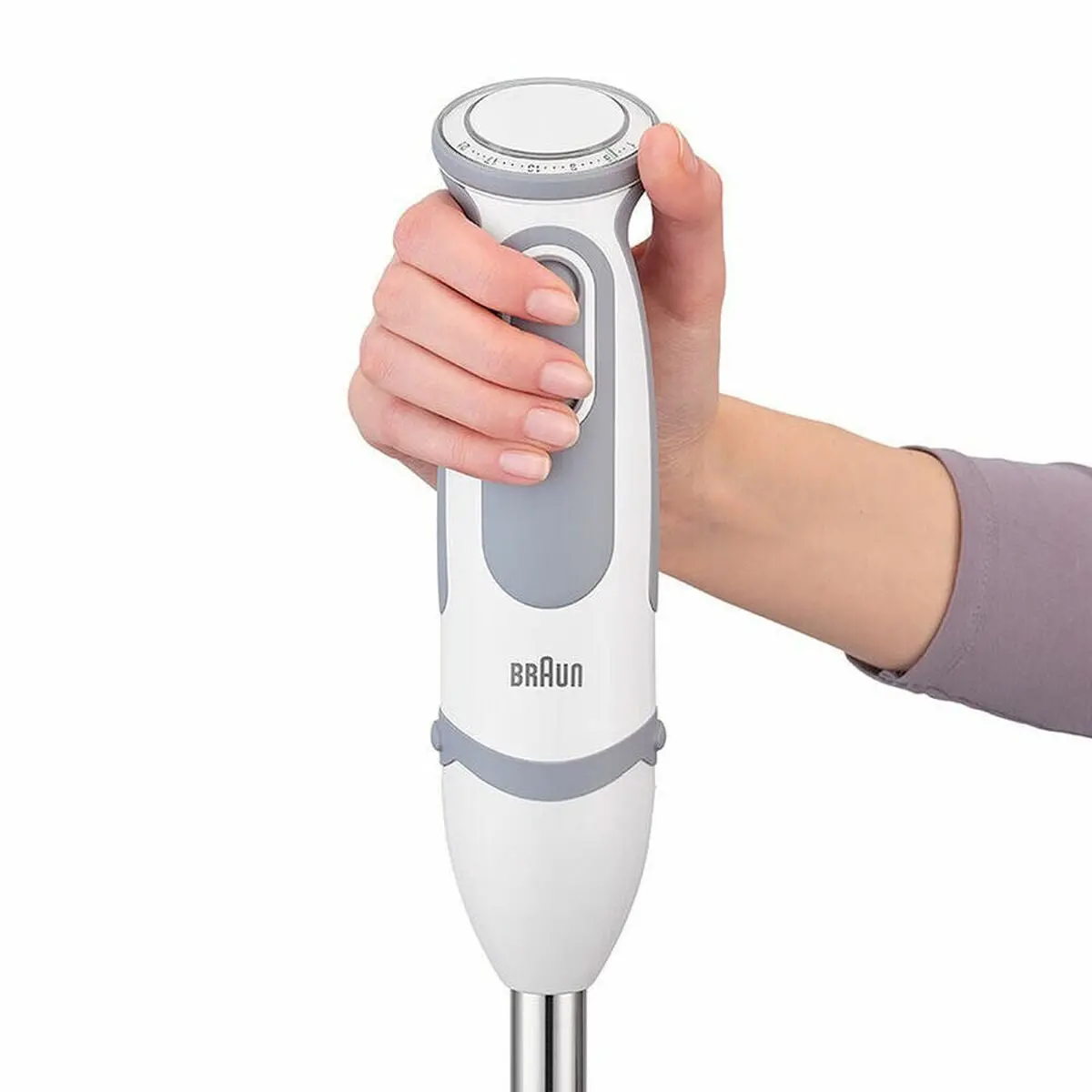 Hand-Held Blender Braun Minipimer 5 Vario Mq 5235 1000W Stainless Steel 2