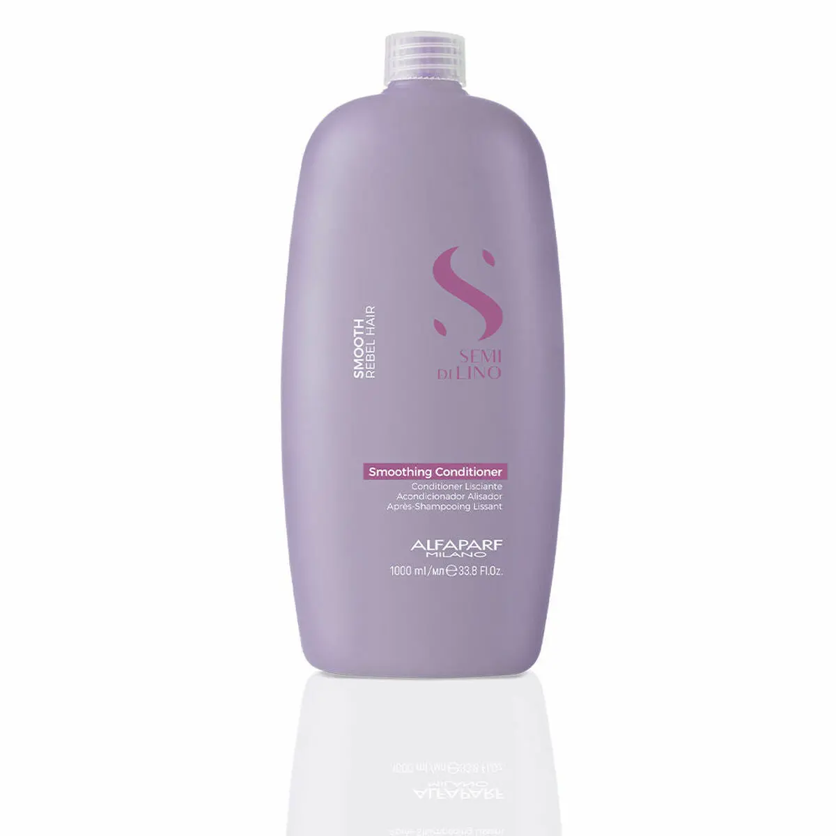 Detangling Conditioner Alfaparf Milano Semi Di Lino Smooth 1 L Moisturizing 1