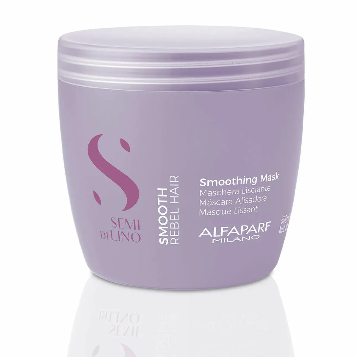 Hydrating Mask Alfaparf Milano Semi Di Lino Smooth 500 Ml 1