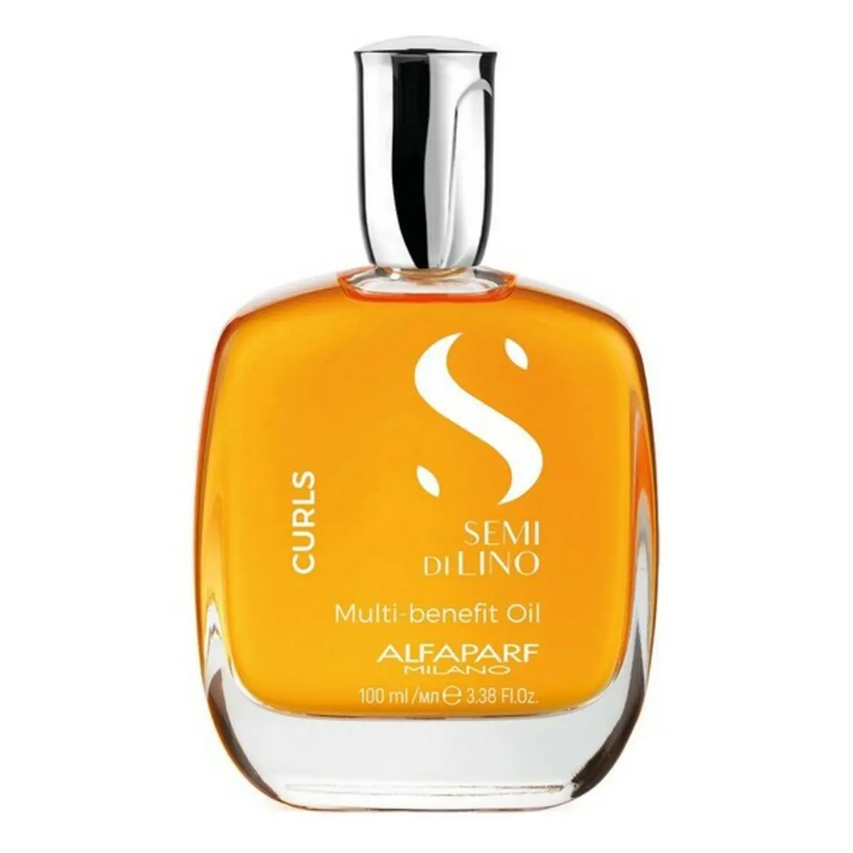 Hair Oil Alfaparf Milano Semi Di Lino Curls 100 Ml Multifunction 1