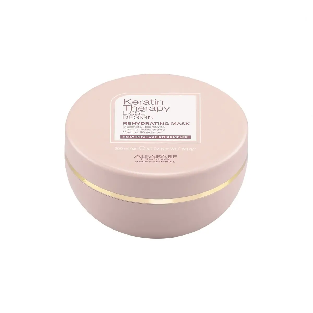 Hydrating Mask Alfaparf Milano Lisse Design Keratin Therapy 200 Ml 1