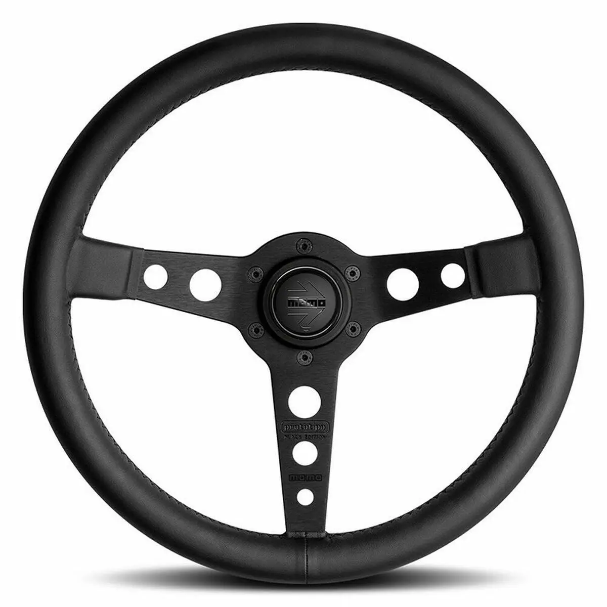 Racing Steering Wheel Momo Prototipo Black Ø 35 Cm 1