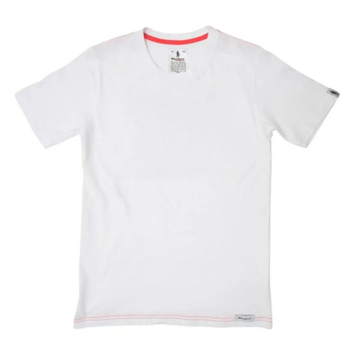 Men’S Short Sleeve T-Shirt Omp White 1