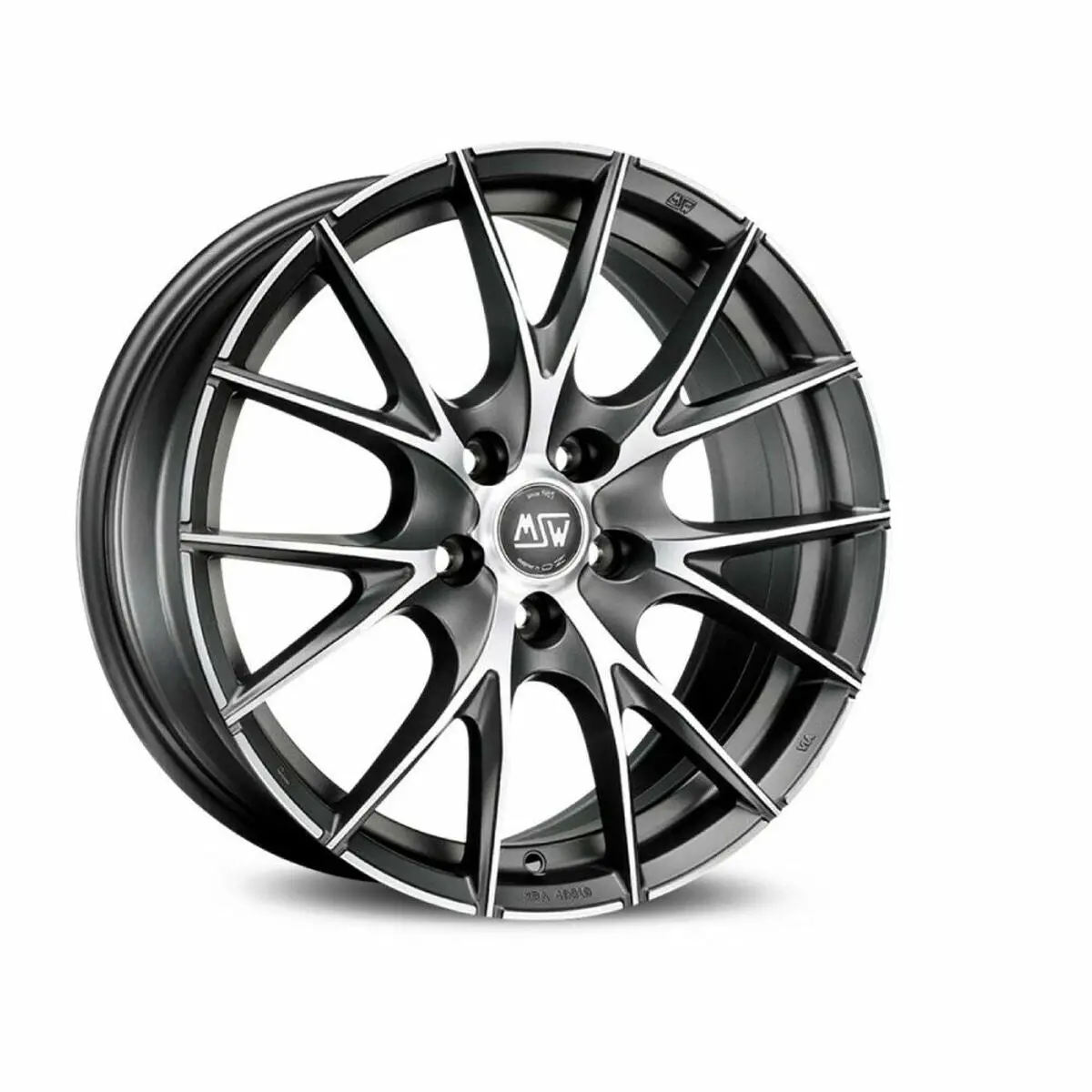 Car Wheel Rim Msw Msw25 19" 9,0 X 19" Et29 Pcd 5X112 Cb 72,3 1