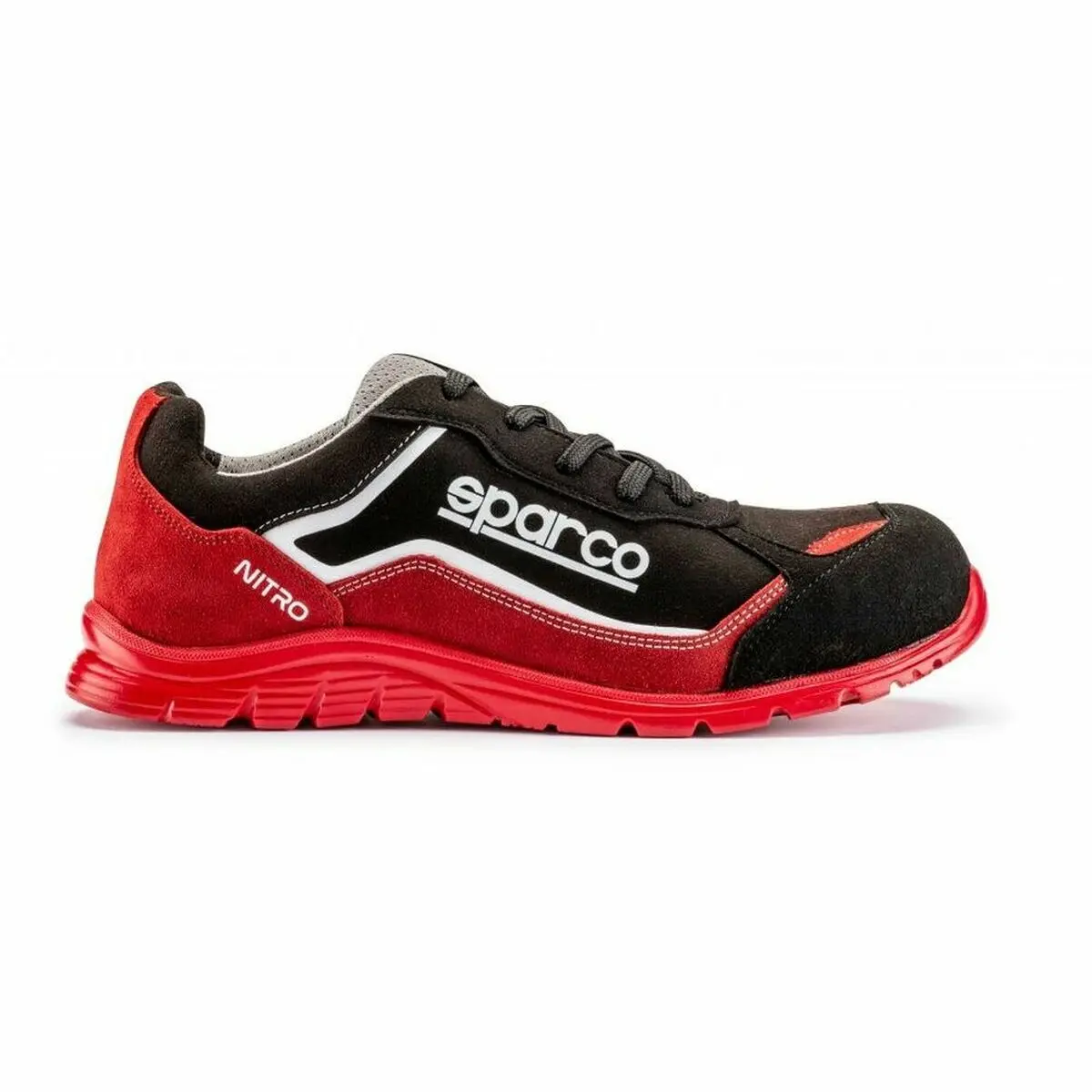 Slippers Sparco Nitro S3 Esd Black/Red Size 48 1