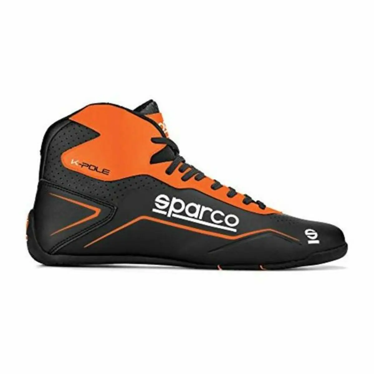 Racing Ankle Boots Sparco K-Pole Orange/Black Size 45 1