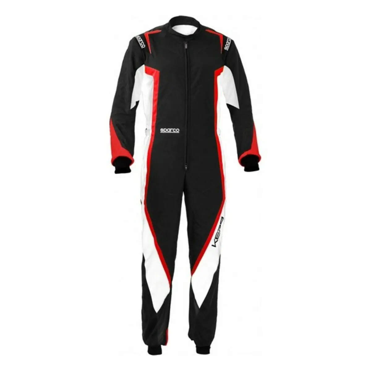 Karting Overalls Sparco K44 Kerb Black/Red (Size L) 1