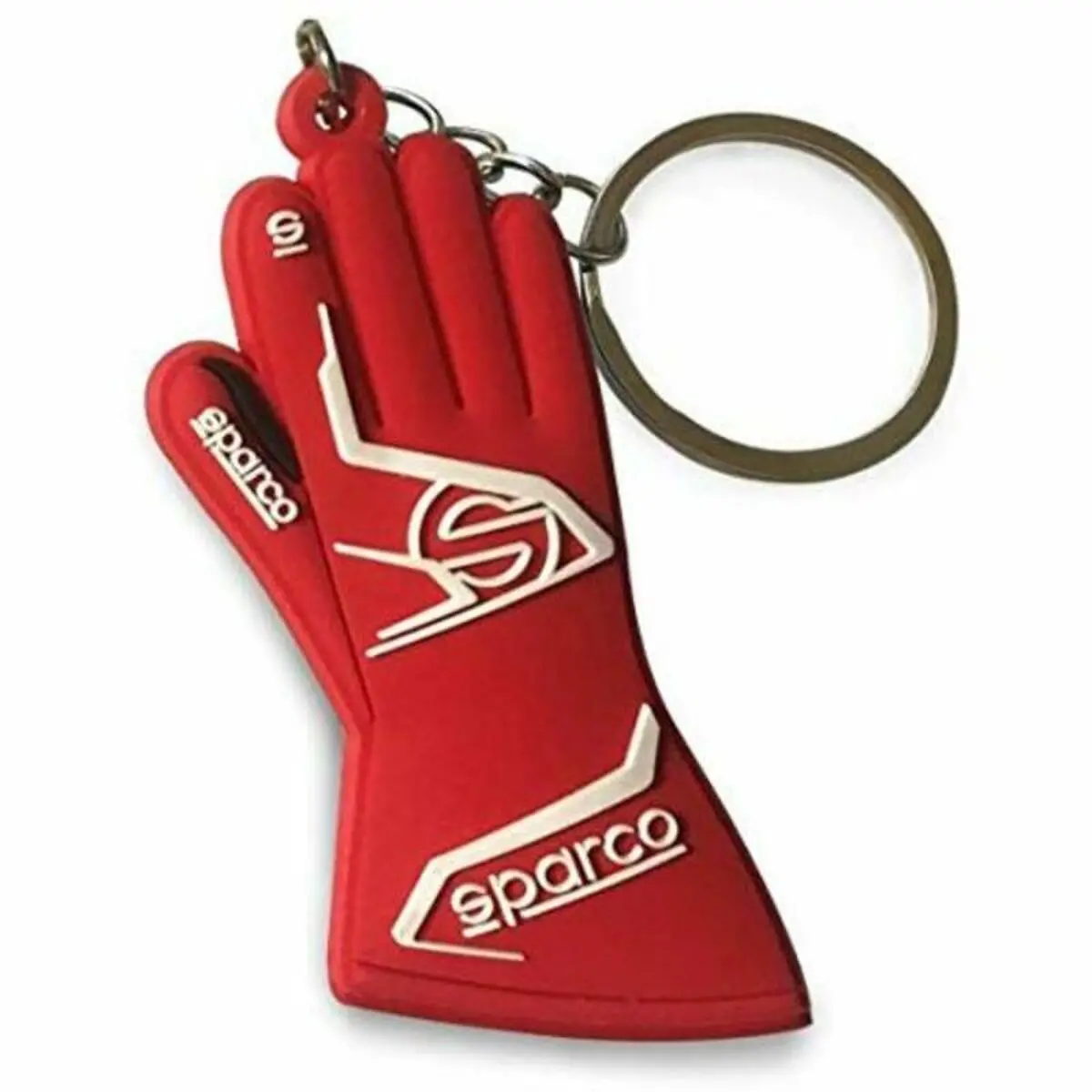 Keychain Sparco Glove Red 10 Pieces 1