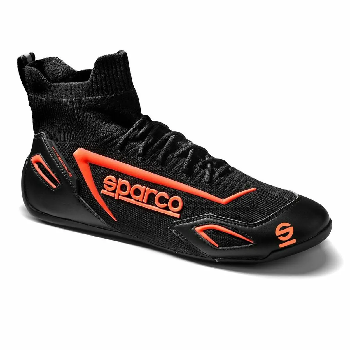 Racing Ankle Boots Sparco Hyperdrive Black Orange 42 1