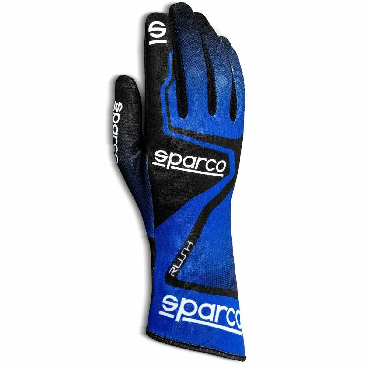 Men's Driving Gloves Sparco Rush Blue/Black 1