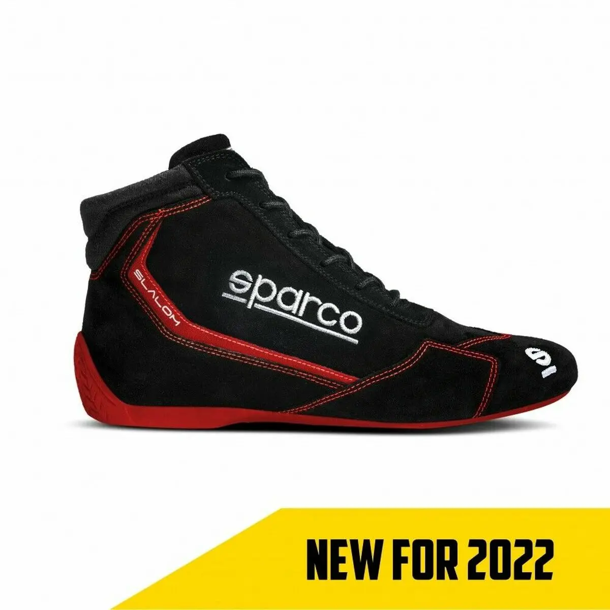 Racing Ankle Boots Sparco Slalom Black/Red Size 45 1
