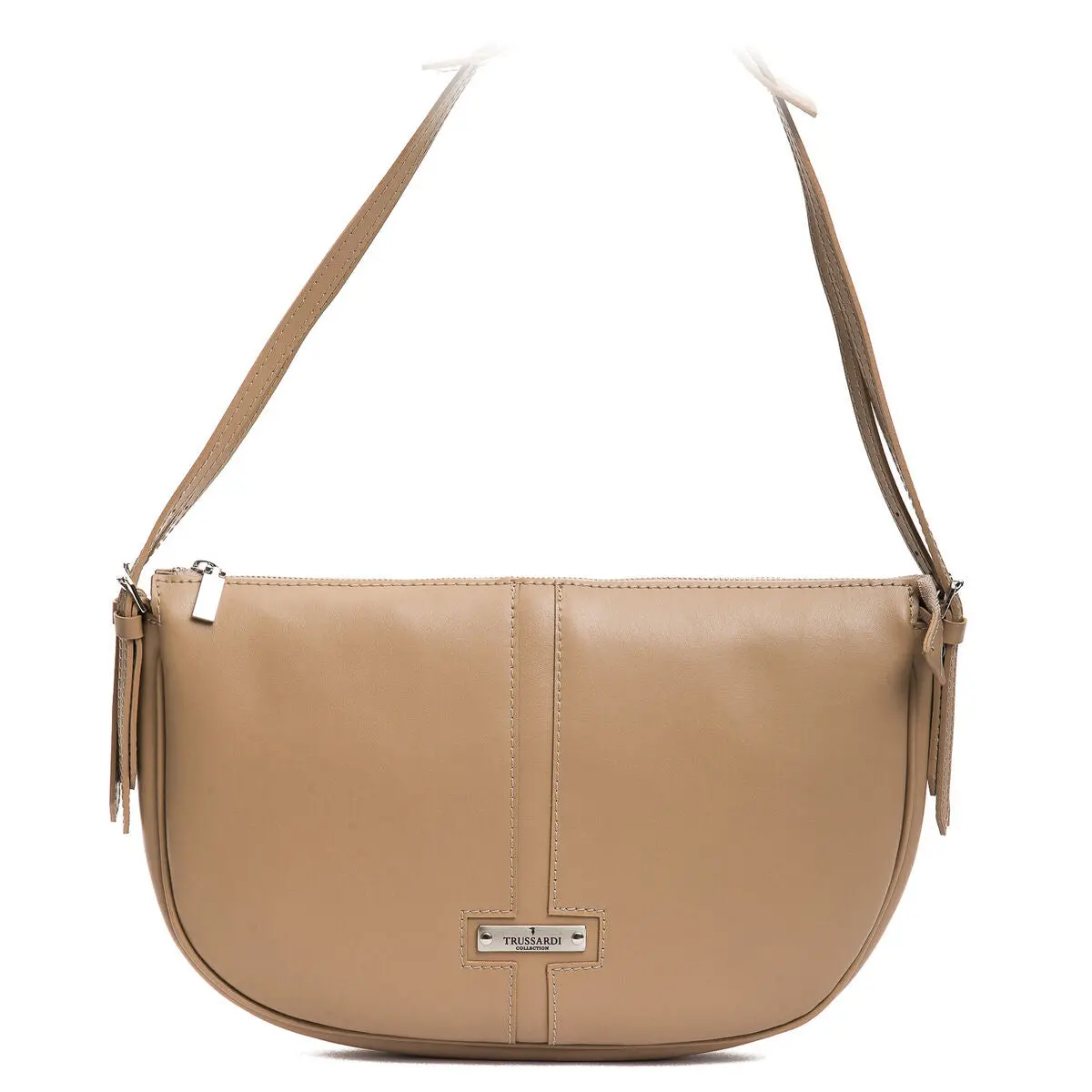 Women's Handbag Trussardi D66trc00035-Camel Cream 1