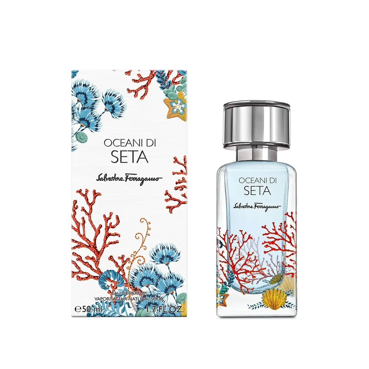 Unisex Perfume Salvatore Ferragamo Edp Oceani Di Seta 50 Ml 1
