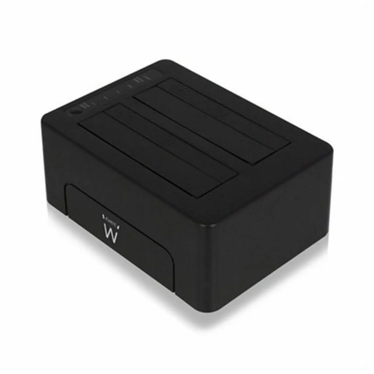 Dual Dock Station Ewent Aaacet0186 Dual 2.5"-3.5" Usb 3.1 Abs Black 1