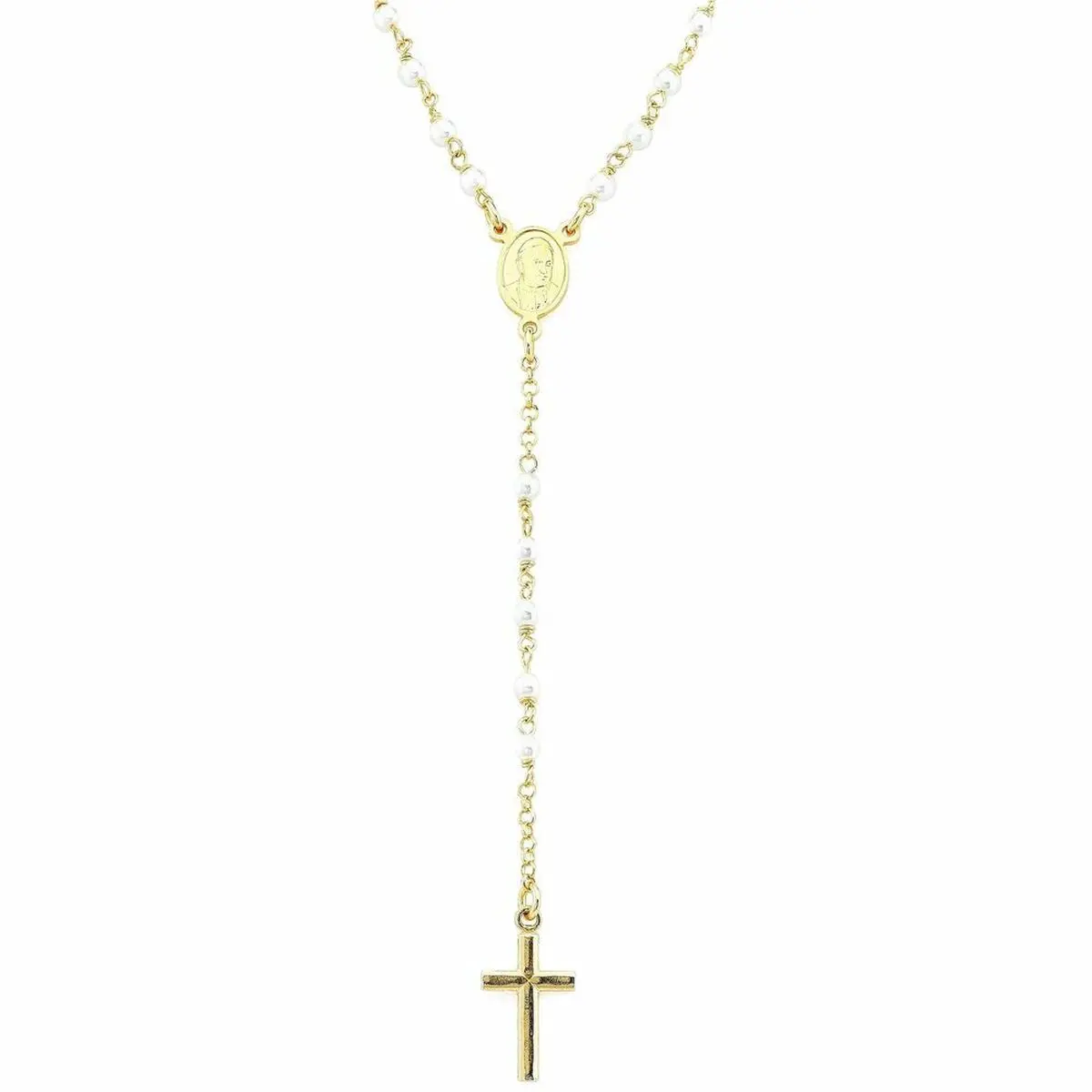Ladies' Necklace Amen Croce E Papa 1