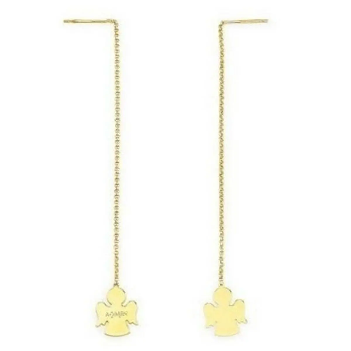 Ladies' Earrings Amen Angeli Gold Sterling Silver 925 1