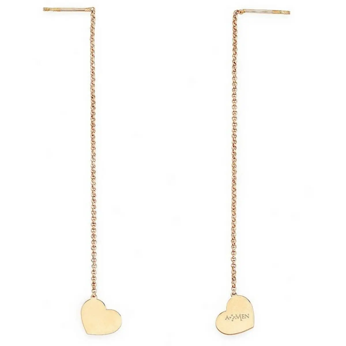 Ladies' Earrings Amen Cuore Rose Gold Sterling Silver 925 1
