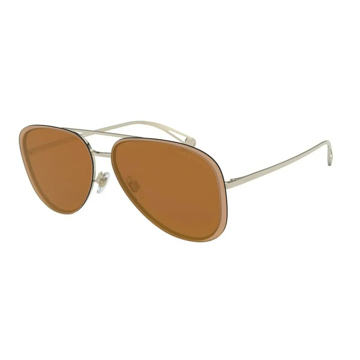 Men's Sunglasses Armani Ar6084-30136H Golden Ø 60 Mm 1
