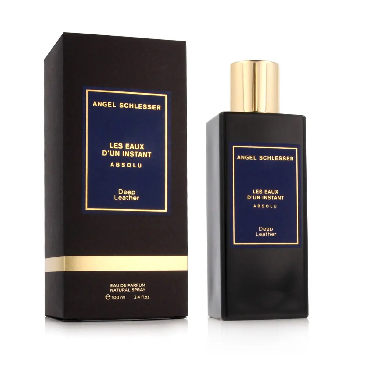 Unisex Perfume Angel Schlesser Edp Les Eaux D'un Instant Absolut Deep Leather (100 Ml) 1