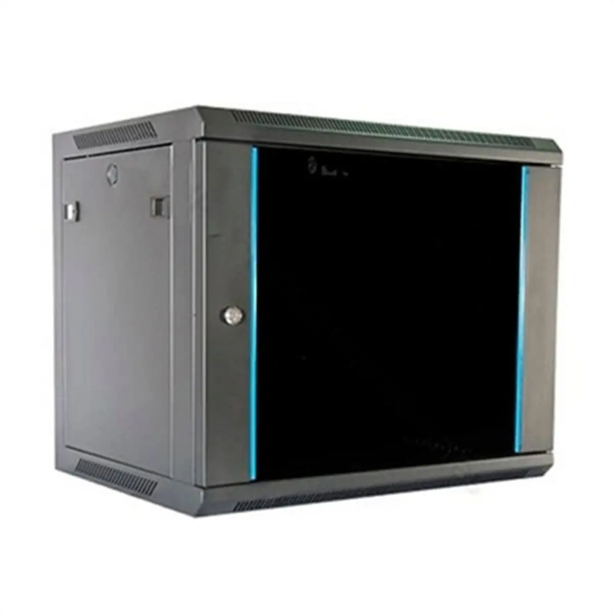 Wall-Mounted Rack Cabinet 2Lan 9U Black 1
