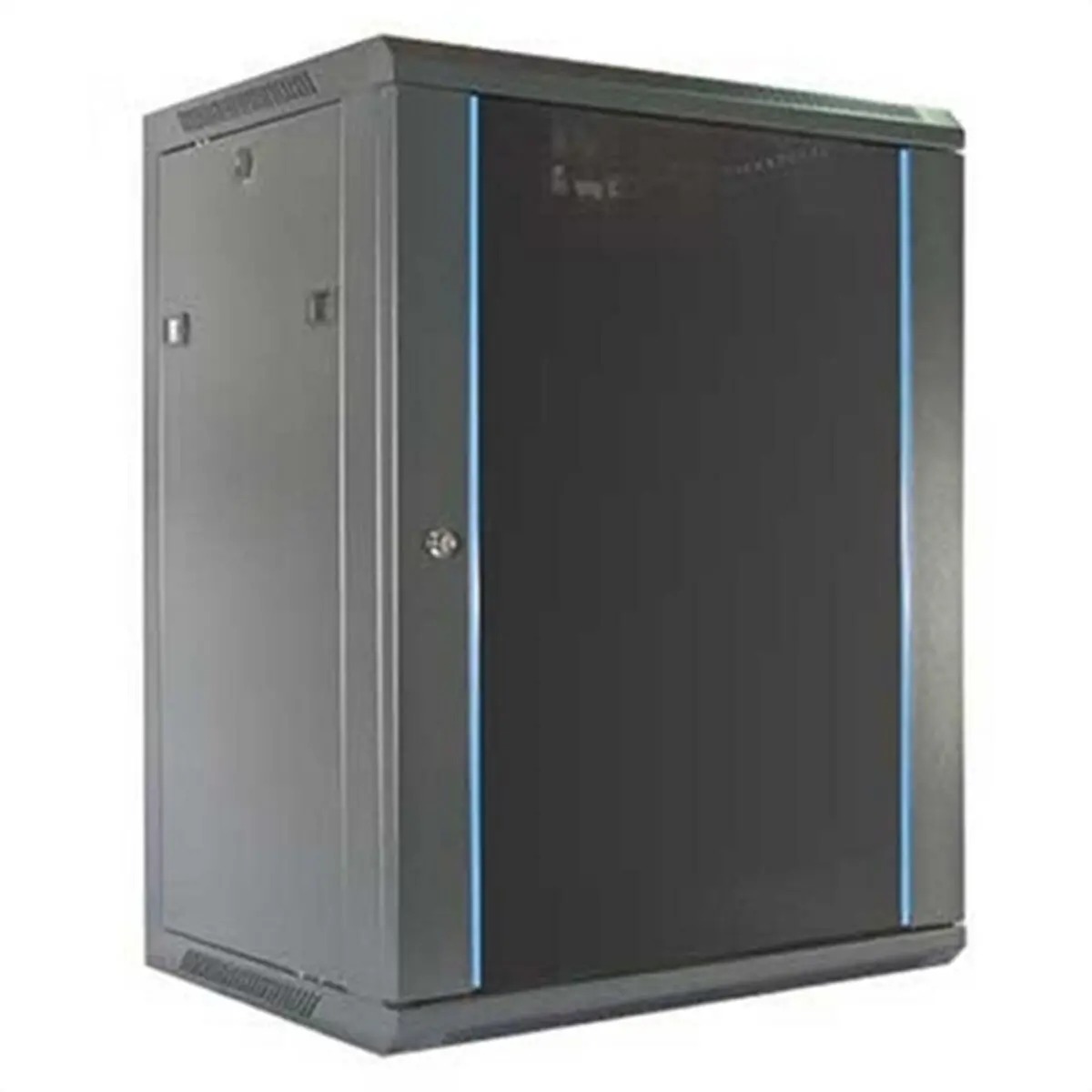 Wall-Mounted Rack Cabinet 2Lan 15U Black 1