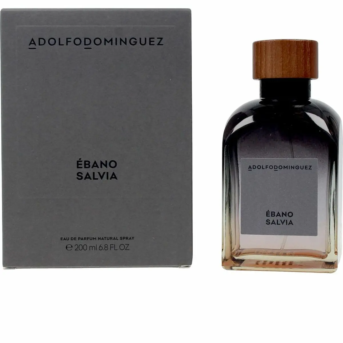 Men's Perfume Adolfo Dominguez Ébano Salvia Edp 200 Ml 1
