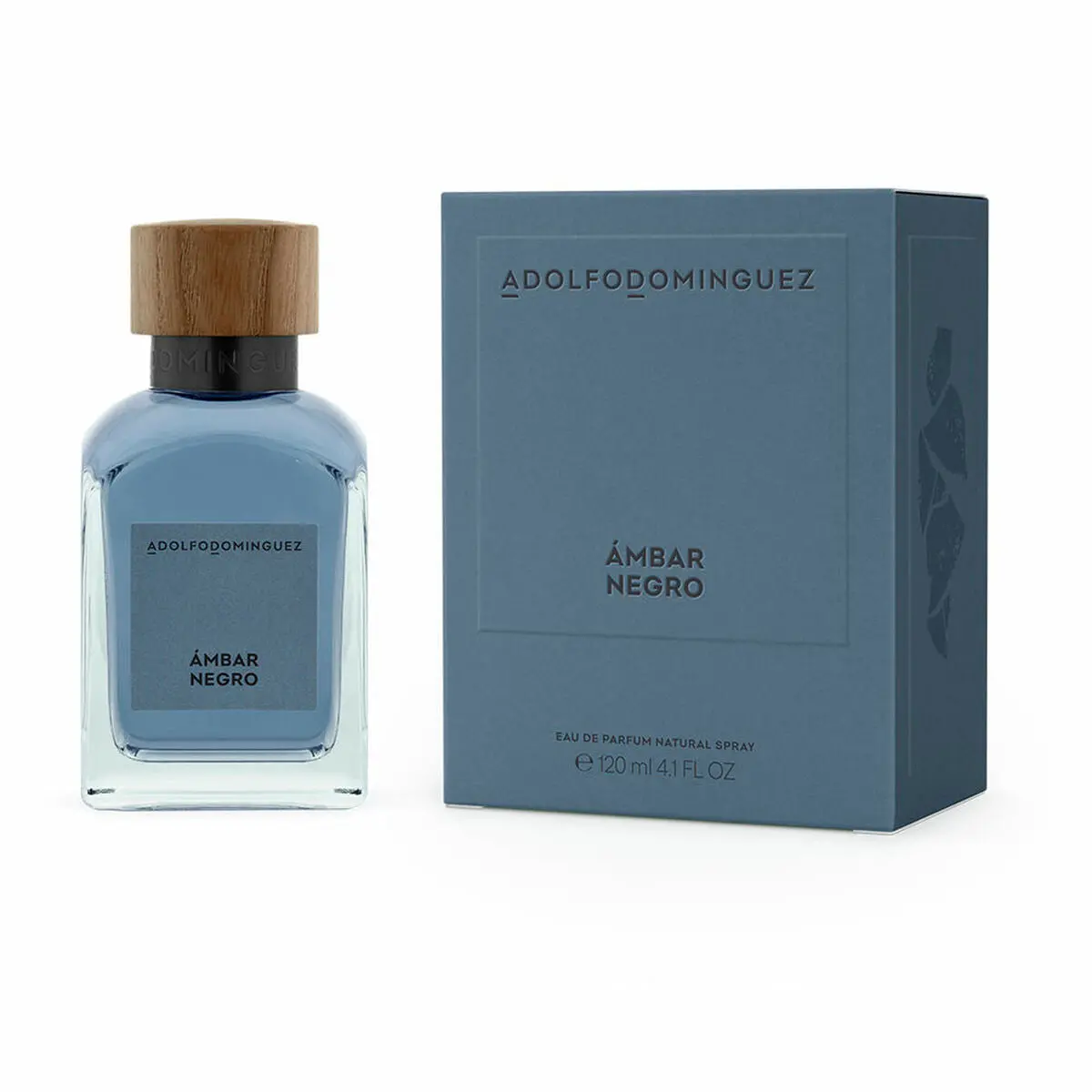 Men's Perfume Adolfo Dominguez Ambar Negro Edp 120 Ml 1