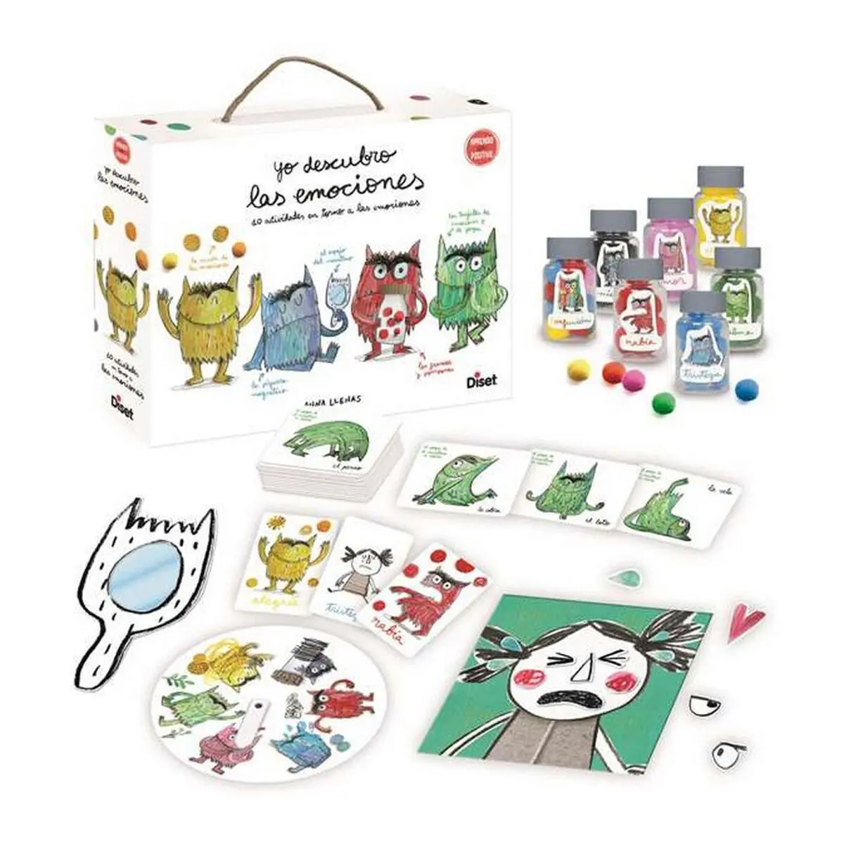Educational Baby Game Diset Yo Descubro Las Emociones 168 Pieces 1
