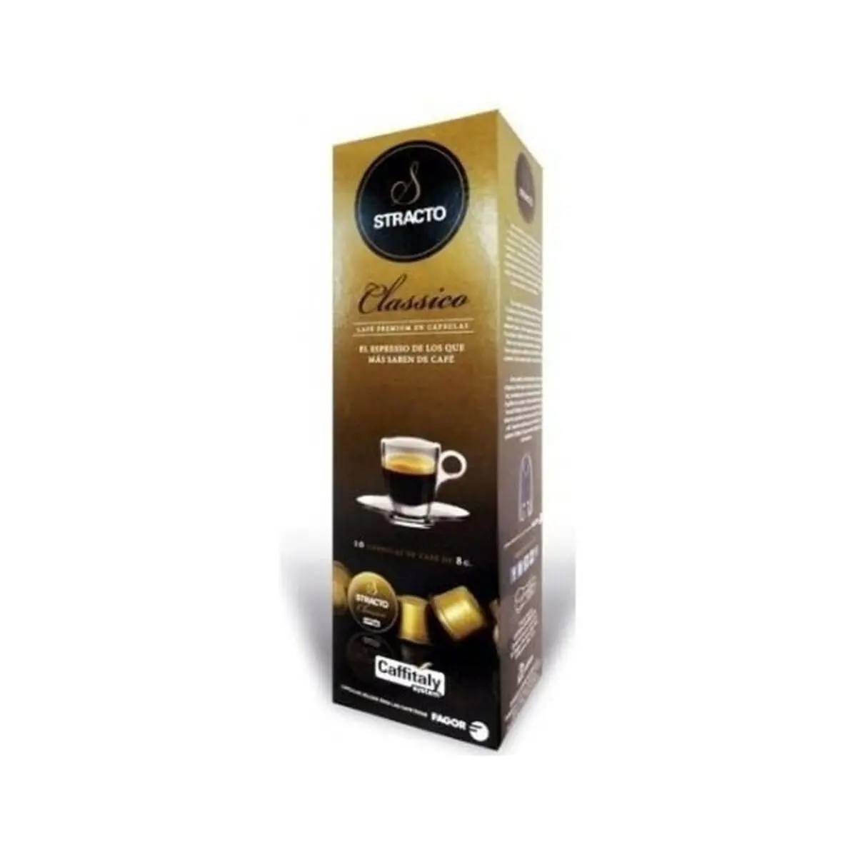 Coffee Capsules Stracto 80606 Delicato (80 Uds) 1