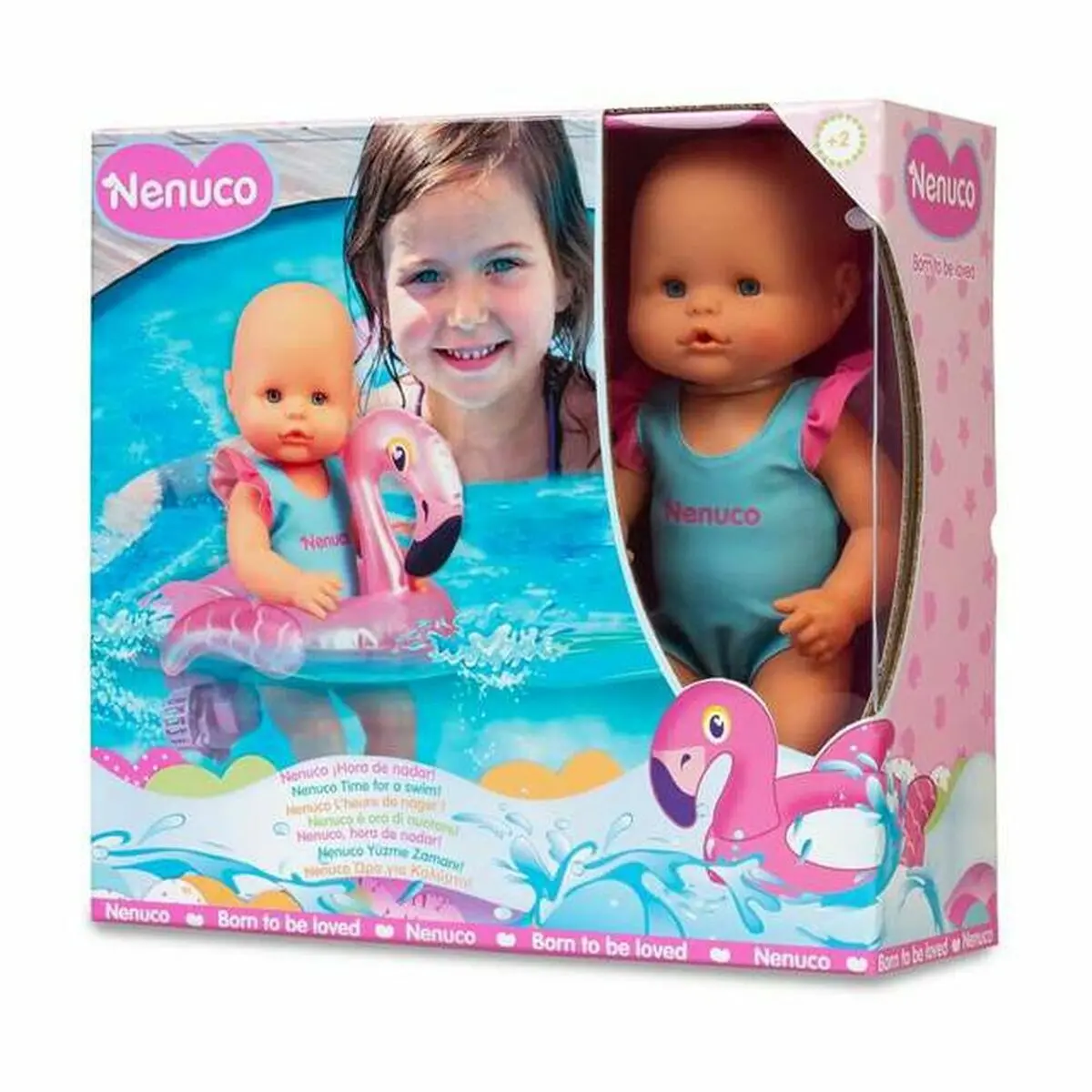 Baby Doll Nenuco Swimming Time 35 Cm 1
