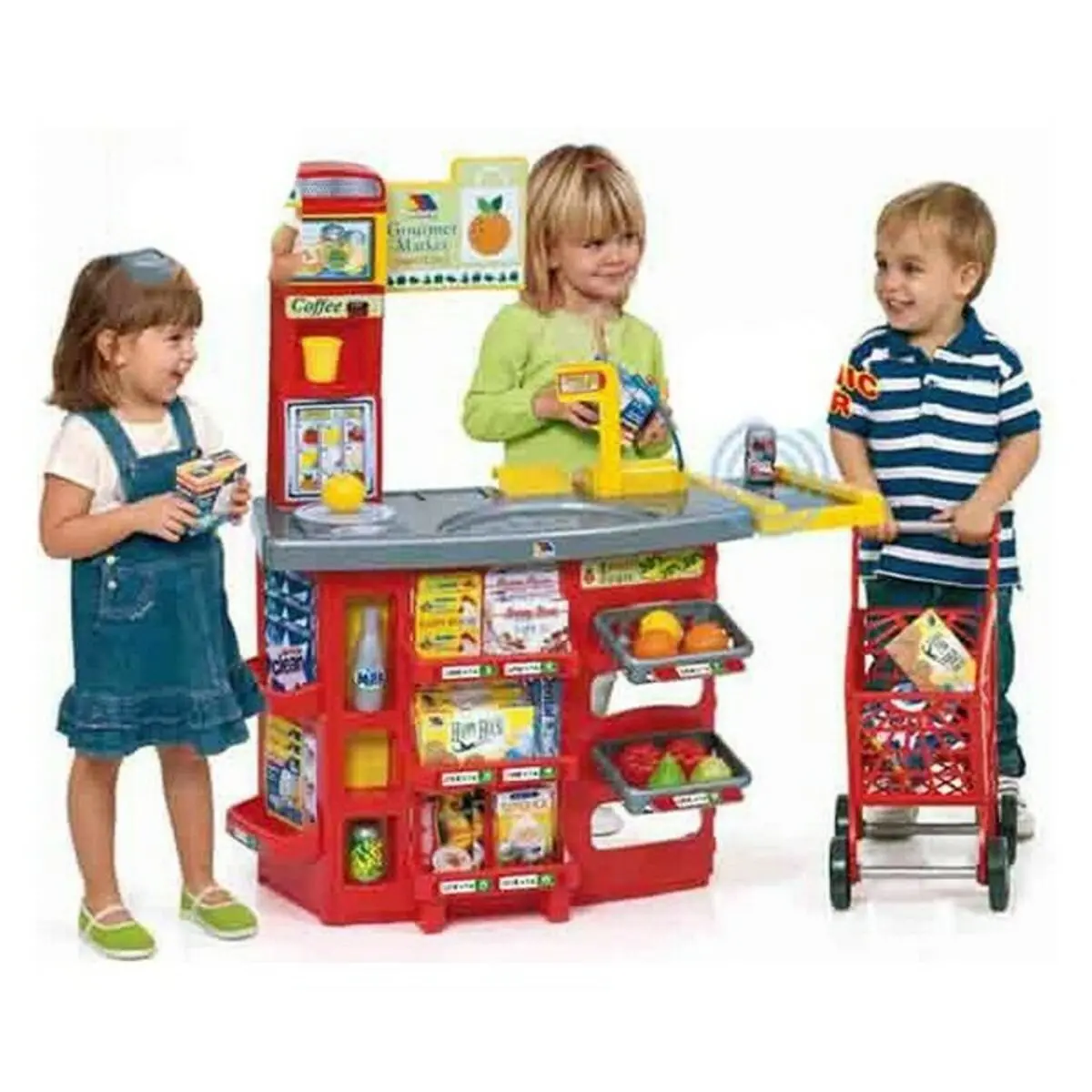 Toy Supermarket Supermarket Moltó 2077513 103 Cm (20 Pcs) (90 Cm) 1
