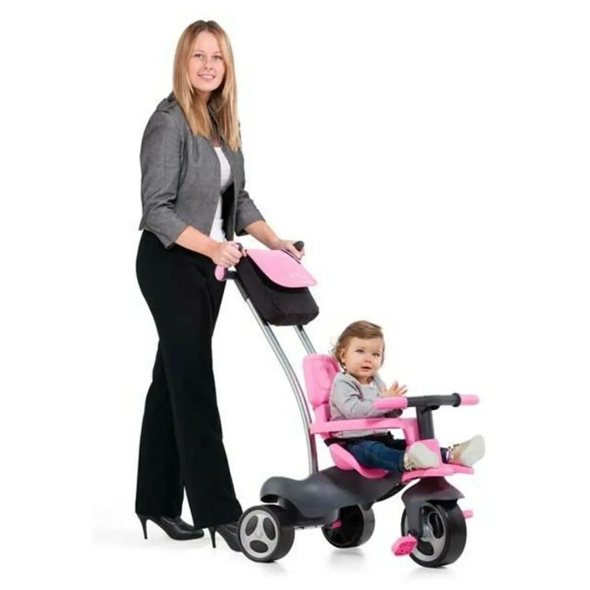 Tricycle Urban Trike Moltó 17201 98 Cm Pink (98 Cm) 2