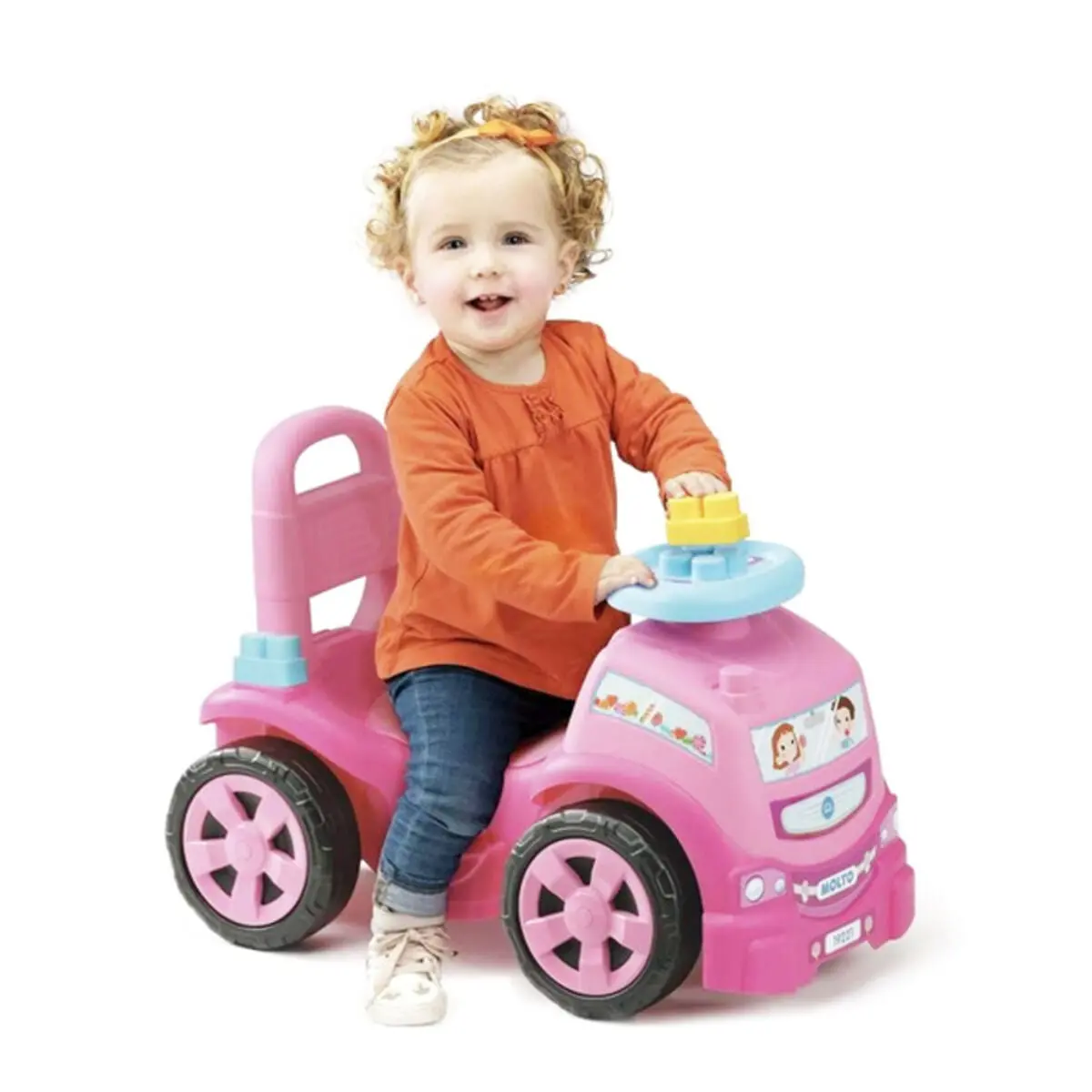 Tricycle Moltó Lorry Pink (30 X 60 X 43 Cm) 1