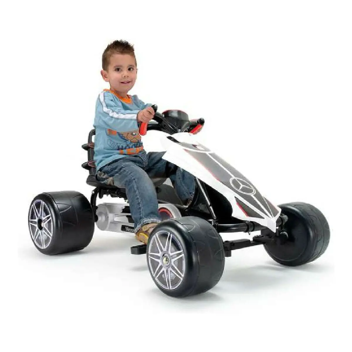 Go-Kart Injusa 4122 White Pedals 1