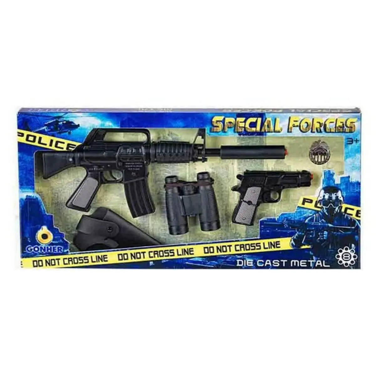 Police Set Gonher 446/3 Black 1