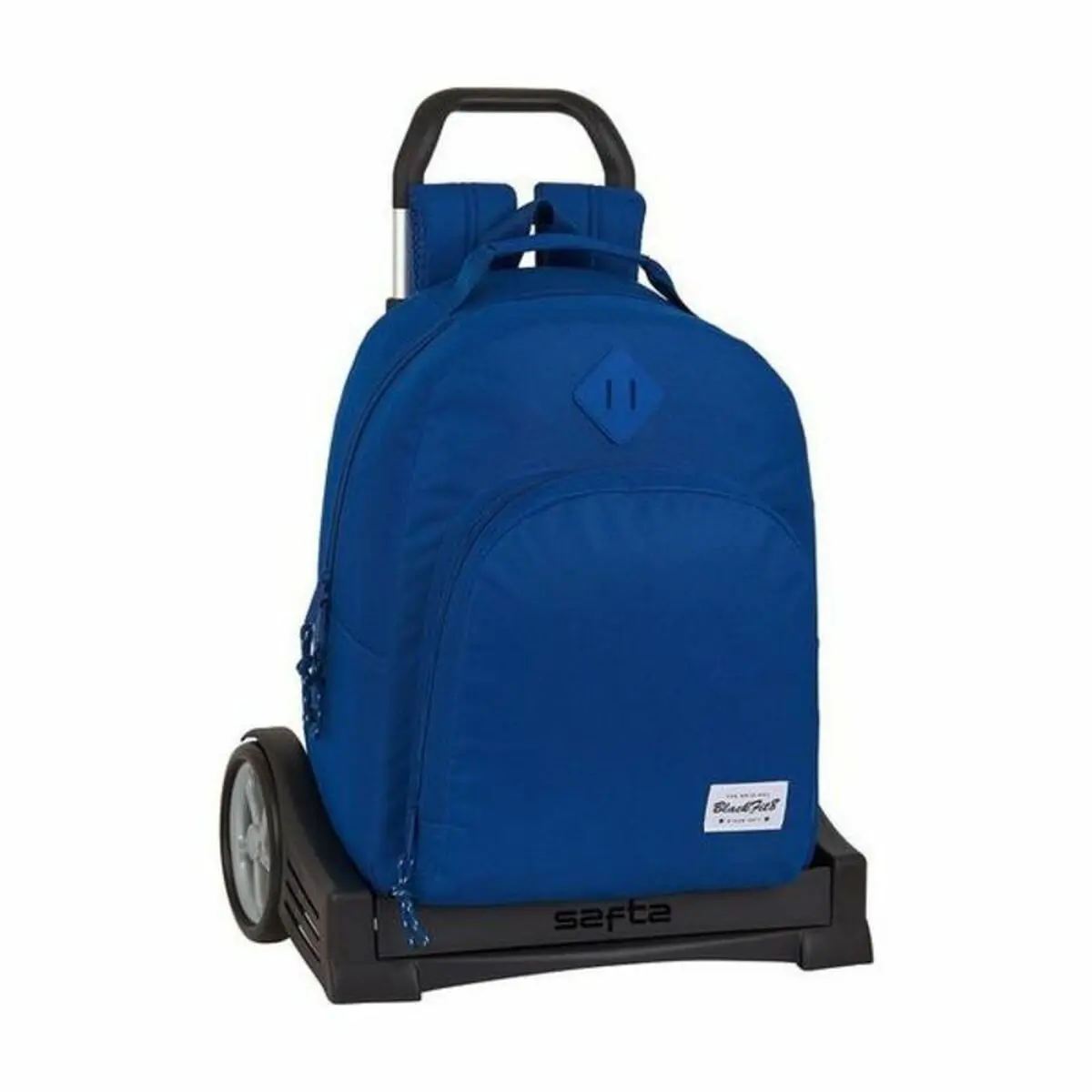 School Rucksack With Wheels Evolution Blackfit8 Oxford Dark Blue (32 X 42 X 15 Cm) 1