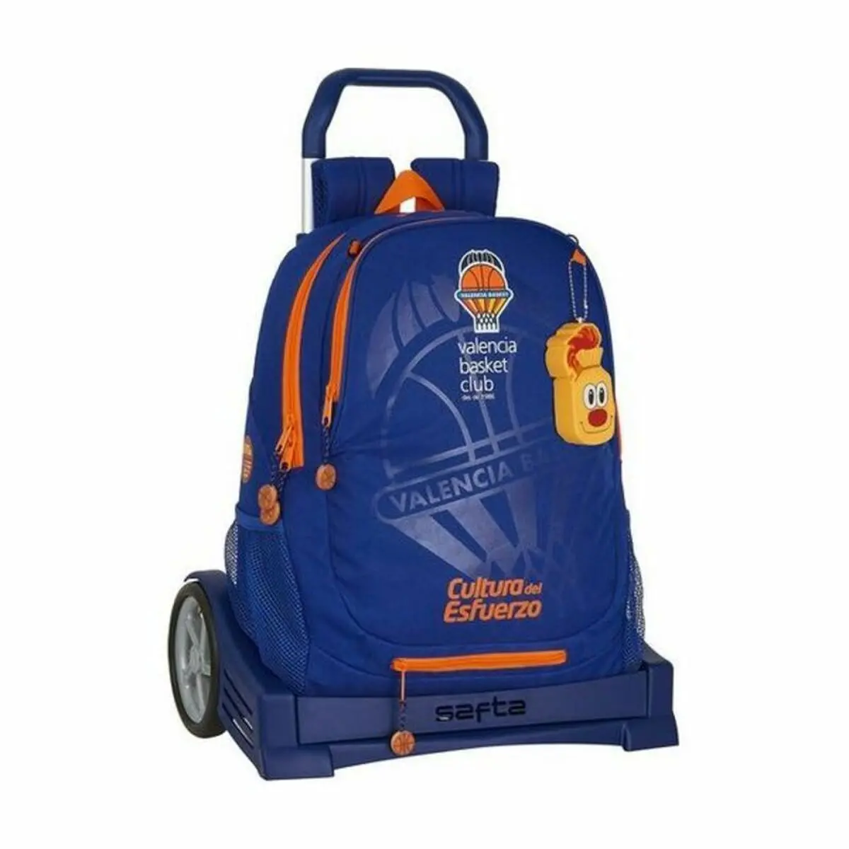 School Rucksack With Wheels Evolution Valencia Basket 1