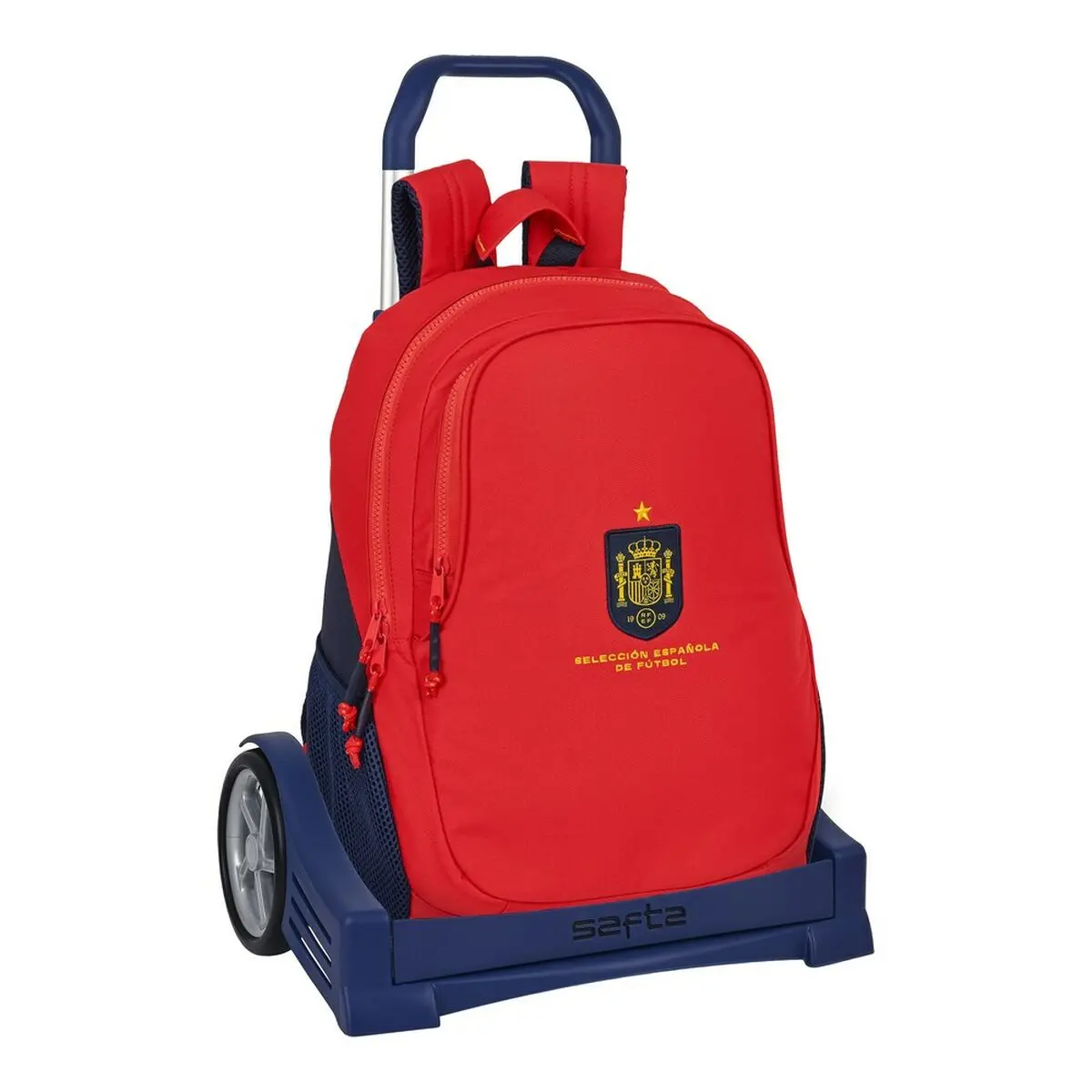 School Rucksack With Wheels Rfef Red Blue (32 X 44 X 16 Cm) 1